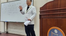 충렬사 안락서원 교육회관에서 강의